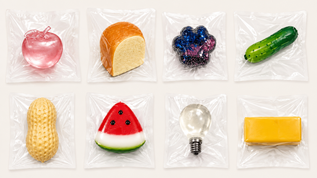 Squeeze toys on Temu UK for kids and party bags