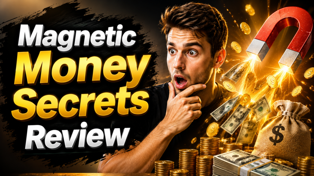 Magnetic Money Secrets Review 2026: Does This Money Mindset Program Really Work? The Shocking Truth If you have been searching for ways to improve your relationship with money, you may have come across Magnetic Money Secrets. The program has attracted attention because it takes a different approach to the usual “make money online” offers. Instead of focusing entirely on business tactics or complicated investment strategies, it centers on the idea that your mindset and beliefs about money can influence the way you approach financial opportunities. But does Magnetic Money Secrets really work? That is the question this Magnetic Money Secrets Review 2026 aims to answer. In this article, we’ll look at what the program is, what it is designed to do, how the concept works, its potential advantages and limitations, and what you should consider before deciding whether it is right for you. What Is Magnetic Money Secrets? Magnetic Money Secrets is a personal-development style program built around the concept of improving your money mindset. The basic idea is that people can develop beliefs, habits, and thought patterns around money that may affect their financial decisions. Someone who constantly thinks of money as difficult to obtain, for example, may approach financial opportunities differently from someone who has developed a more confident and proactive attitude toward earning, saving, and managing money. Magnetic Money Secrets focuses on changing those underlying thought patterns. Rather than presenting itself as a traditional academic financial course, the program is positioned more as a mindset-oriented experience. Its appeal comes from its simplicity: instead of requiring users to master complicated financial terminology immediately, it encourages them to work on the psychological side of their relationship with money. However, it is important to understand that improving your mindset is not the same thing as guaranteeing financial success. What Is the Purpose of Magnetic Money Secrets? The main purpose of Magnetic Money Secrets is to help users develop a more positive and opportunity-focused money mindset. This can include becoming more aware of limiting beliefs, changing negative thought patterns, developing greater confidence around financial goals, and becoming more intentional about the way you think about money. For some people, this type of approach may be useful because financial behavior is not purely mathematical. Emotions, confidence, habits, fear, and personal beliefs can all influence financial decisions. For example, someone may understand that saving money is important but continually avoid creating a budget. Another person may have useful skills but hesitate to pursue better opportunities because they do not believe they can succeed. A mindset-focused program attempts to address this psychological side of the equation. How Does Magnetic Money Secrets Work? The program's overall concept is based on repetition and mindset development. The theory behind this type of personal-development approach is relatively straightforward. If you repeatedly expose yourself to constructive ideas and intentionally focus on particular beliefs and goals, those ideas may become more familiar and easier to apply in everyday life. The important distinction is that mindset alone does not create money. A positive attitude can potentially encourage better behavior, but meaningful financial improvement generally requires action as well. That could mean learning a marketable skill, improving spending habits, creating additional income streams, building a business, or making better financial decisions. Think of mindset as a possible starting point rather than a complete financial strategy. Magnetic Money Secrets Review: What We Like One of the biggest advantages of a mindset-oriented program is its accessibility. You do not necessarily need advanced financial knowledge to understand the basic concepts behind improving your relationship with money. That makes this type of product appealing to beginners who may feel overwhelmed by traditional financial education. 1. Focuses on Psychology Money decisions are often influenced by emotions and beliefs. A program that encourages users to examine those beliefs can provide a different perspective from purely tactical financial advice. 2. Beginner-Friendly Concept The concept is relatively easy to understand. Instead of immediately dealing with complex investment calculations or advanced business models, the focus is on personal thinking and behavior. 3. Encourages Goal Awareness Working on your money mindset can encourage you to think more seriously about your financial goals. Simply becoming clearer about what you want to achieve can sometimes make it easier to identify practical steps toward those goals. 4. Can Complement Other Learning A mindset program does not have to replace practical financial education. It can potentially be used alongside budgeting, career development, entrepreneurship education, or other legitimate financial-learning resources. What We Don't Like No review would be complete without discussing the limitations. The biggest issue is that mindset products can sometimes be misunderstood. Mindset Is Not a Guaranteed Income Strategy Changing your thoughts about money does not automatically increase your bank balance. If someone expects a mindset program to produce guaranteed income without effort, they are likely to be disappointed. Financial results depend on numerous factors, including skills, decisions, opportunities, economic conditions, consistency, and individual circumstances. Results Can Vary Personal-development products are subjective. One person may find the material motivating and useful, while another may not experience the same impact. There is no universal guarantee that every user will achieve a particular financial outcome. Practical Action Still Matters A better mindset is only useful if it leads to better decisions and actions. If you complete a mindset program but never change your financial habits, learn new skills, pursue opportunities, or work toward your goals, the practical impact may be limited. Is Magnetic Money Secrets a Scam? This is one of the most common questions people ask when researching any online money-related product. Simply being a mindset program does not automatically make Magnetic Money Secrets a scam. At the same time, consumers should avoid assuming that any product promising financial improvement can guarantee specific results. The safest approach is to evaluate the program based on what it actually provides. Look carefully at the offer, understand what is included, review the purchase terms, and avoid making decisions based solely on dramatic income claims or testimonials. Most importantly, remember that no legitimate mindset technique can guarantee that you will become wealthy. If an advertisement makes financial claims that sound too good to be true, take a step back and investigate before purchasing. Who Should Consider Magnetic Money Secrets? Magnetic Money Secrets may be worth considering for someone who is specifically interested in the psychological side of personal finance. It may appeal to beginners who: Want to develop a healthier relationship with money Feel that negative beliefs are holding them back Enjoy personal-development content Want to become more conscious of their financial goals Are looking for mindset material that can complement practical financial education However, it may not be the right choice for someone looking for a detailed investment course, advanced business training, or a guaranteed income opportunity. Those are very different categories of products. Who Should Probably Avoid It? If your primary goal is learning exactly how to build an investment portfolio, start a specific online business, manage taxes, or develop advanced financial strategies, a mindset-focused product may not provide everything you need. Similarly, anyone expecting instant wealth without taking practical action should reconsider their expectations. Magnetic Money Secrets should be viewed as a personal-development and mindset resource, not as a magic shortcut to financial success. Is Magnetic Money Secrets Worth It? Whether Magnetic Money Secrets is worth it ultimately depends on what you expect from it. If you are looking for a mindset-focused resource and understand that financial improvement requires real-world action, it may be an interesting option to explore. If you are expecting a guaranteed system that automatically generates money, however, you should be extremely cautious. The most realistic way to approach a product like this is to see it as one possible component of a broader personal-development and financial strategy. Your mindset can influence your behavior, but behavior needs to be followed by consistent action. Final Verdict So, does Magnetic Money Secrets really work? The honest answer is that there is no universal answer for everyone. The concept behind improving your money mindset can be valuable, particularly if negative beliefs or unhelpful financial habits are preventing you from taking productive action. However, a mindset program should not be confused with a guaranteed money-making system. Our biggest takeaway from this Magnetic Money Secrets Review 2026 is simple: keep your expectations realistic. Use mindset work as motivation, but combine it with practical steps such as learning valuable skills, managing your spending, setting measurable goals, researching financial decisions carefully, and consistently taking action. In other words, changing how you think about money can be a useful first step—but what you do afterward matters just as much. Before purchasing Magnetic Money Secrets or any similar program, take the time to understand exactly what you are buying, check the terms and conditions, and make sure the product matches your goals. That is the best way to separate genuine personal-development value from exaggerated expectations.